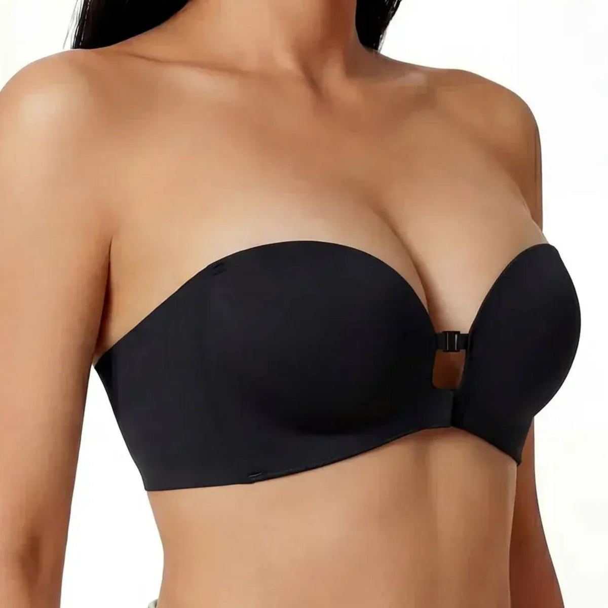 đ 2026 Black Friday: 70% OFF!đWomen's Strapless Front-Closure Push-Up Bra â Anti-Slip Grip