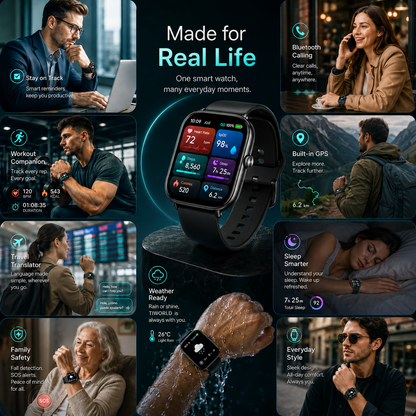 ⌚ 2026 Next-Generation Health Smart Watch — More Peace of Mind