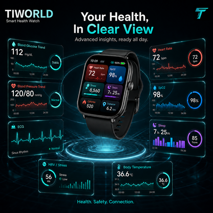 ⌚ 2026 Next-Generation Health Smart Watch — More Peace of Mind
