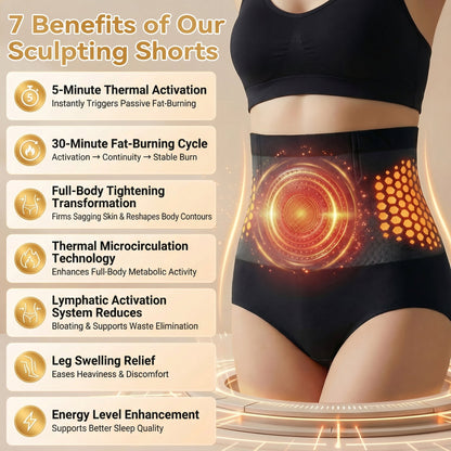 🏆Ends Today: 70% OFF! 💦🍕SEAGRIL®𝐌𝐨𝐫𝐢𝐧𝐠𝐚 & 𝐁𝐞𝐫𝐛𝐞𝐫𝐢𝐧𝐞 4‑In‑1 Micro‑Particle Sculpting & Fat‑Burn Shorts