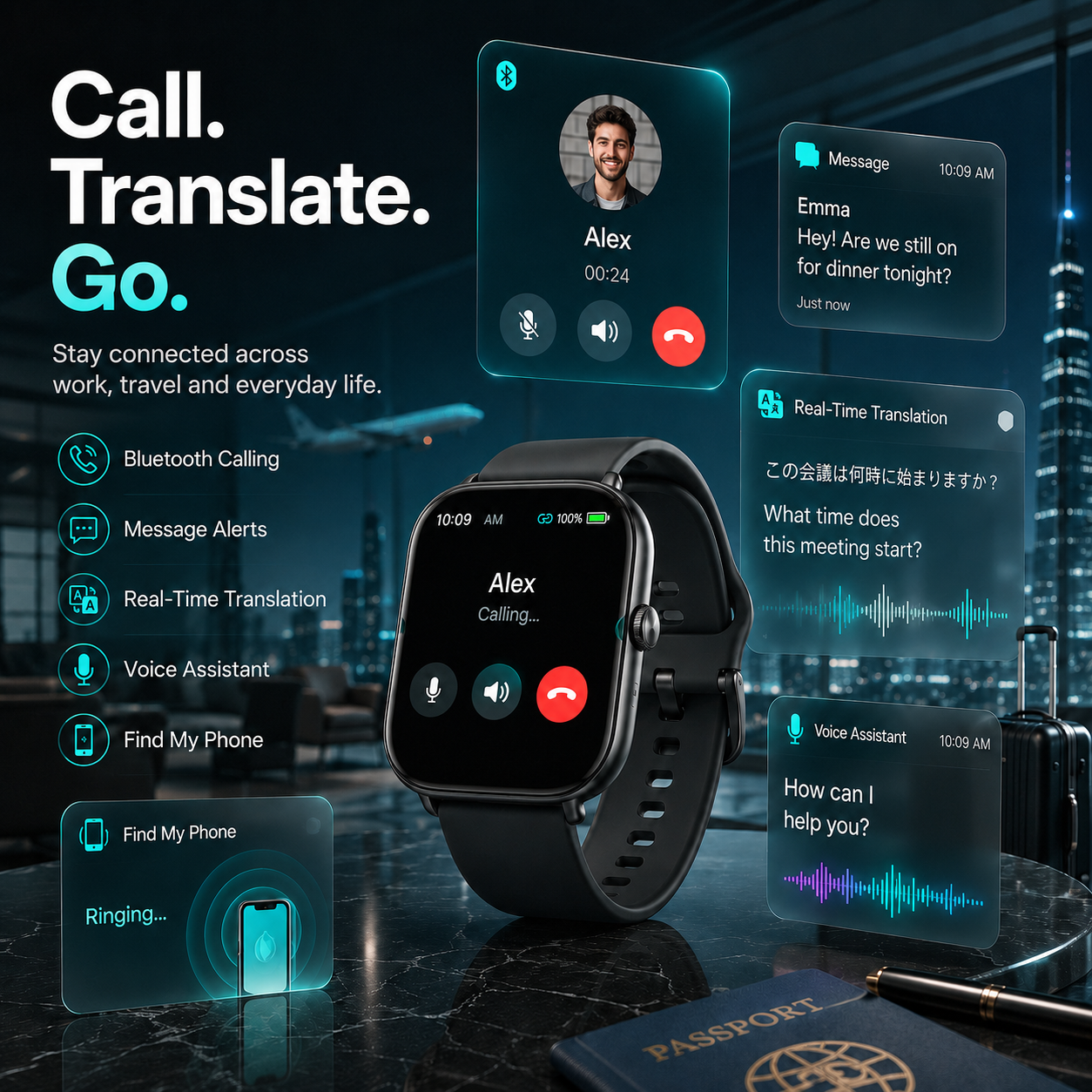 ⌚ 2026 Next-Generation Health Smart Watch — More Peace of Mind
