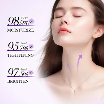 5-Roller Neck Firming Cream – Collagen & Hyaluronic Acid for Smoother, Tighter-Looking Neck Skin