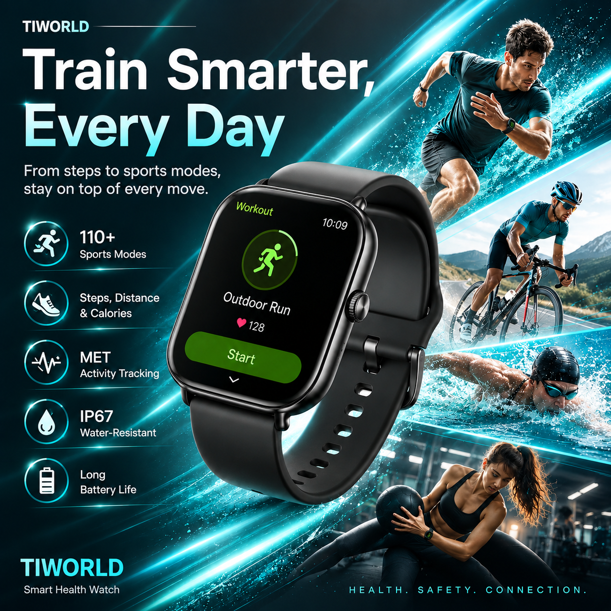 ⌚ 2026 Next-Generation Health Smart Watch — More Peace of Mind