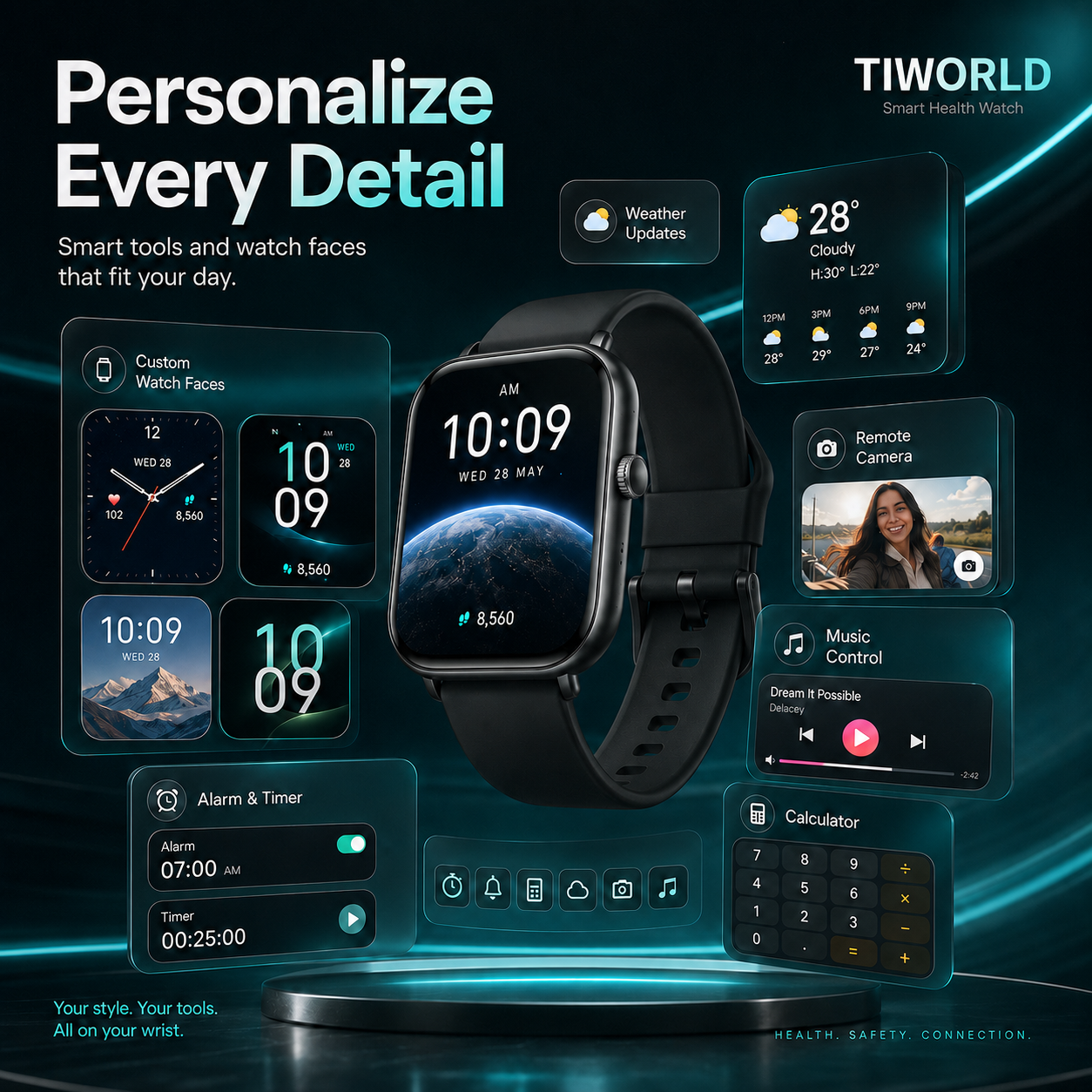 ⌚ 2026 Next-Generation Health Smart Watch — More Peace of Mind