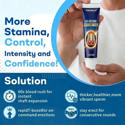 Tiworld® Exon-Max 60 Instant Erection Cream