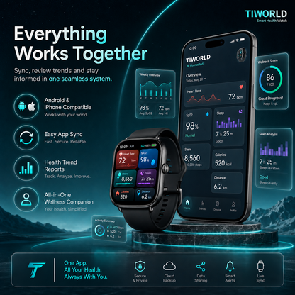 ⌚ 2026 Next-Generation Health Smart Watch — More Peace of Mind