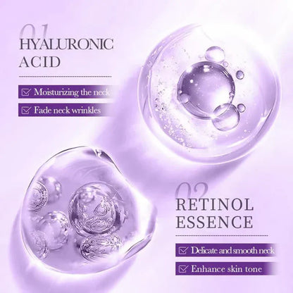 5-Roller Neck Firming Cream – Collagen & Hyaluronic Acid for Smoother, Tighter-Looking Neck Skin