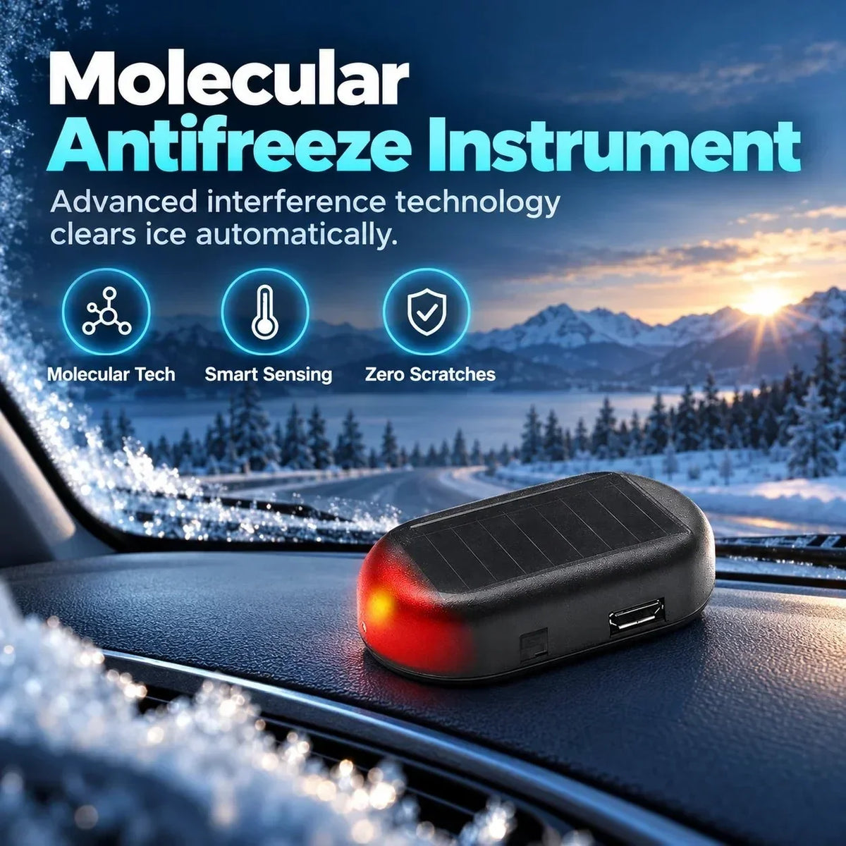 ❄️ Electromagnetic Snow Removal & Anti-Freeze Device
