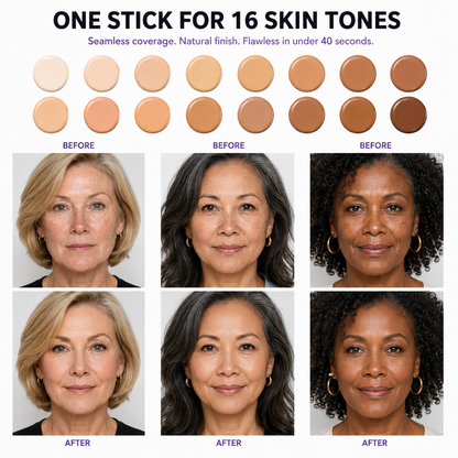 Changing Foundation Stick  – The stick that makes mature skin glow again