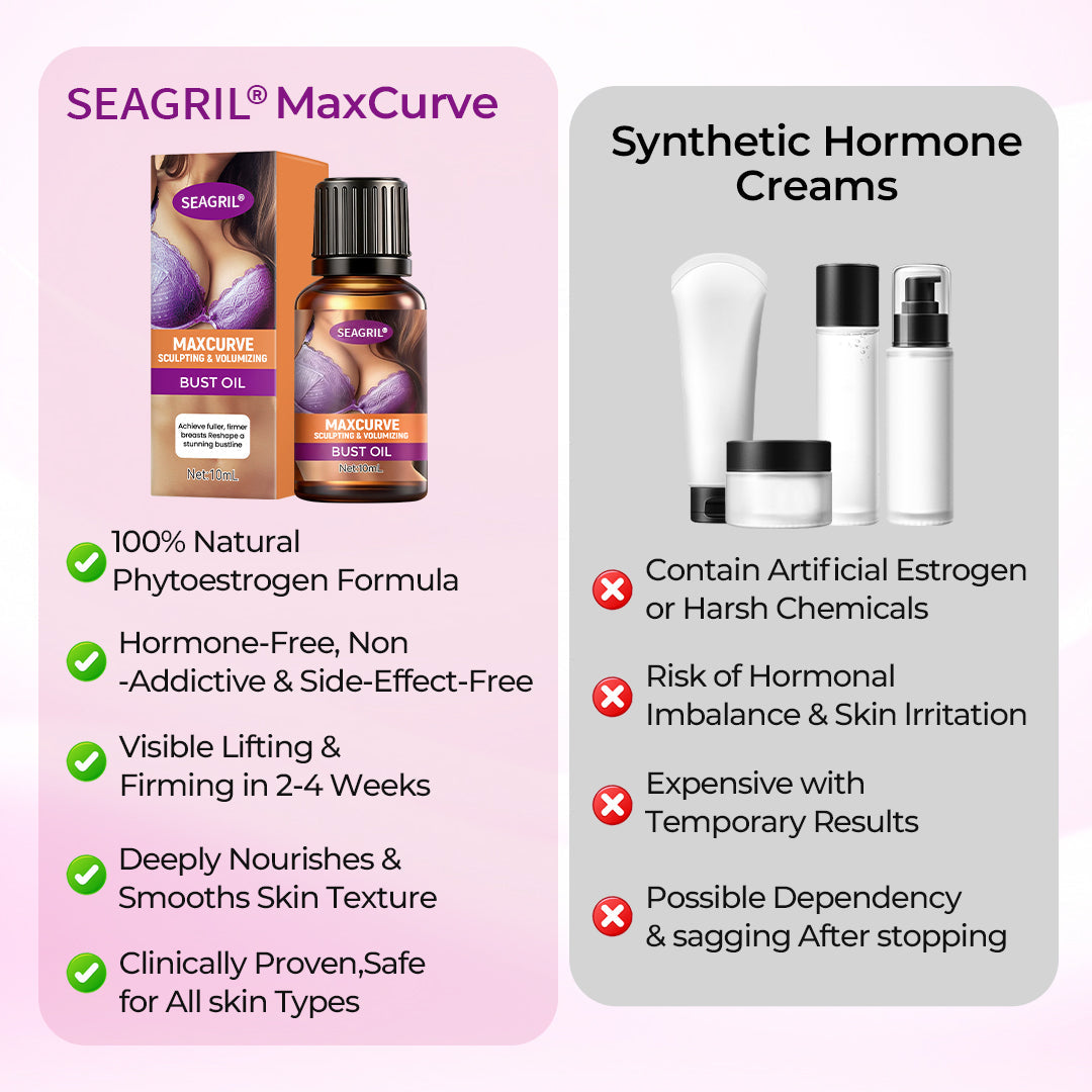 MaxCurve Sculpting & Volumizing Bust Oil
