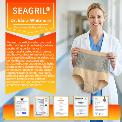 🏆Ends Today: 70% OFF! 💦🍕SEAGRIL®𝐌𝐨𝐫𝐢𝐧𝐠𝐚 & 𝐁𝐞𝐫𝐛𝐞𝐫𝐢𝐧𝐞 4‑In‑1 Micro‑Particle Sculpting & Fat‑Burn Shorts