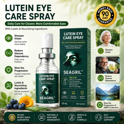 Lutein Eye Care Spray — 10-Second Daily Routine