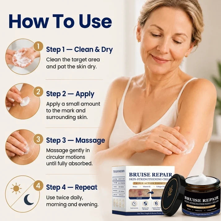 🎃Halloween Special: 80%💜 Visibly Fade Bruises + Strengthen Fragile, Mature Skin