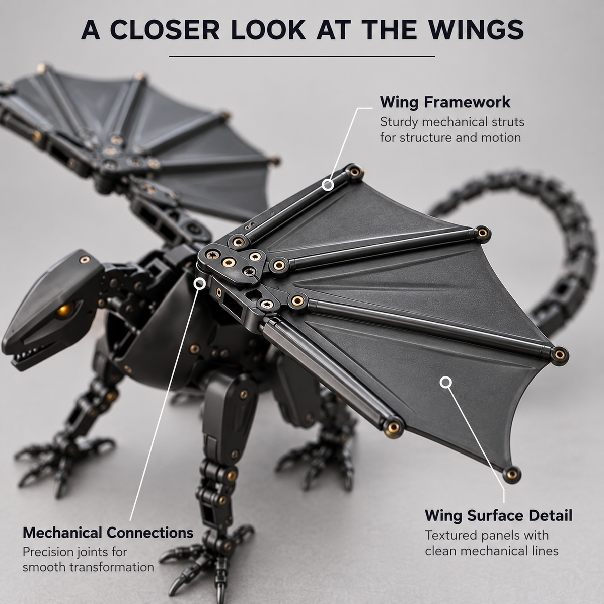 🔥HOT SALE 30% OFF🥚🐉 DragonMorph – Egg to Dragon Transforming Mechanical Toy🐉