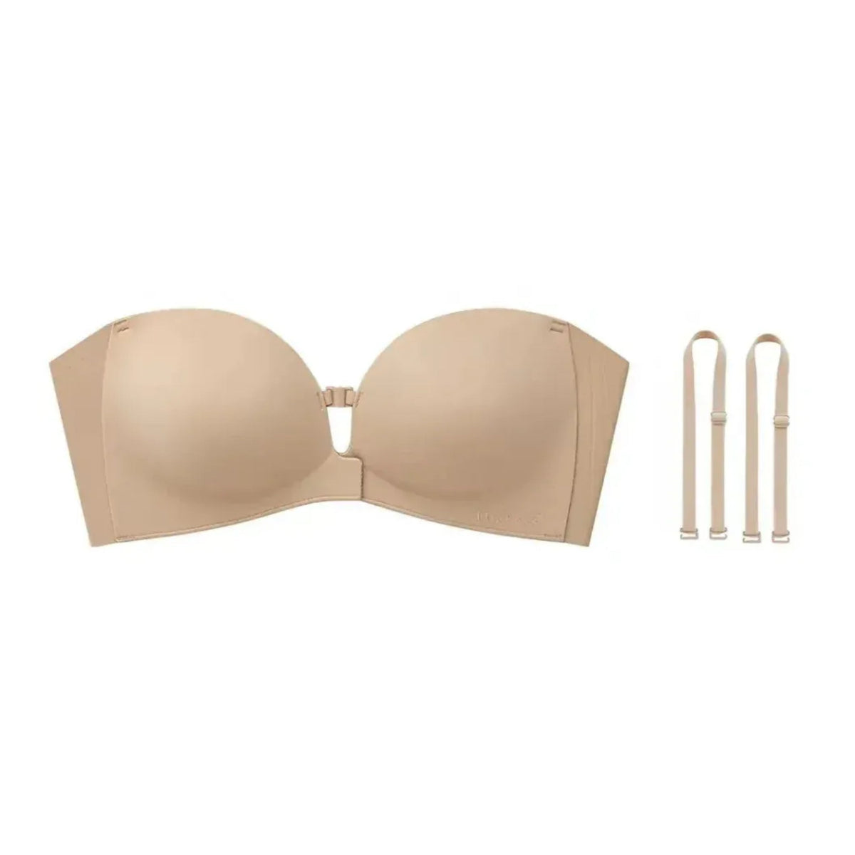 🎄 2026 Black Friday: 70% OFF!💗Women's Strapless Front-Closure Push-Up Bra – Anti-Slip Grip