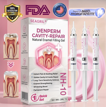 SEAGRIL® DenPerm Cavity-Repair Natural Enamel Filling Gel