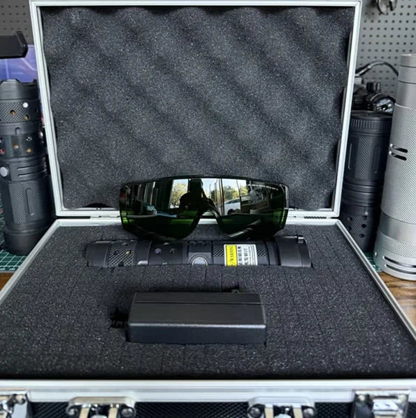 ⚡2026 New Design 120W 900-1100NM Powerful IR Laser Pointer